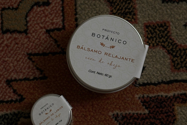 Bálsamos en envase de alumnio
