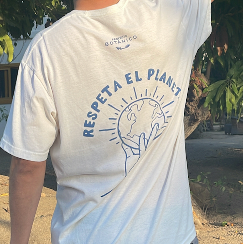 T-shirt "Respeta el planeta"