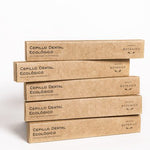 Cepillo dental de bambú ADULTO (05 piezas)