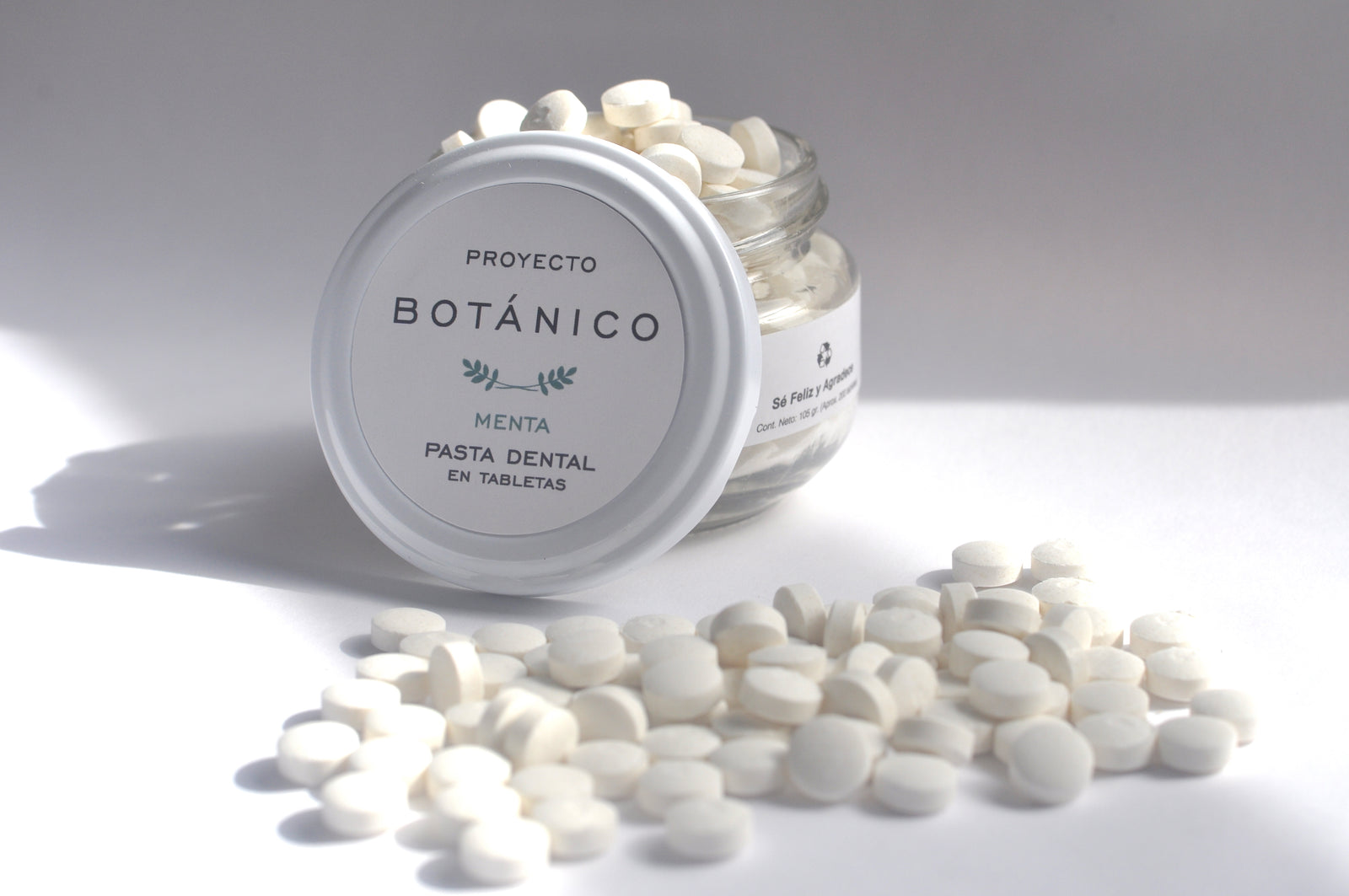 Pasta dental tabletas menta 105 gr