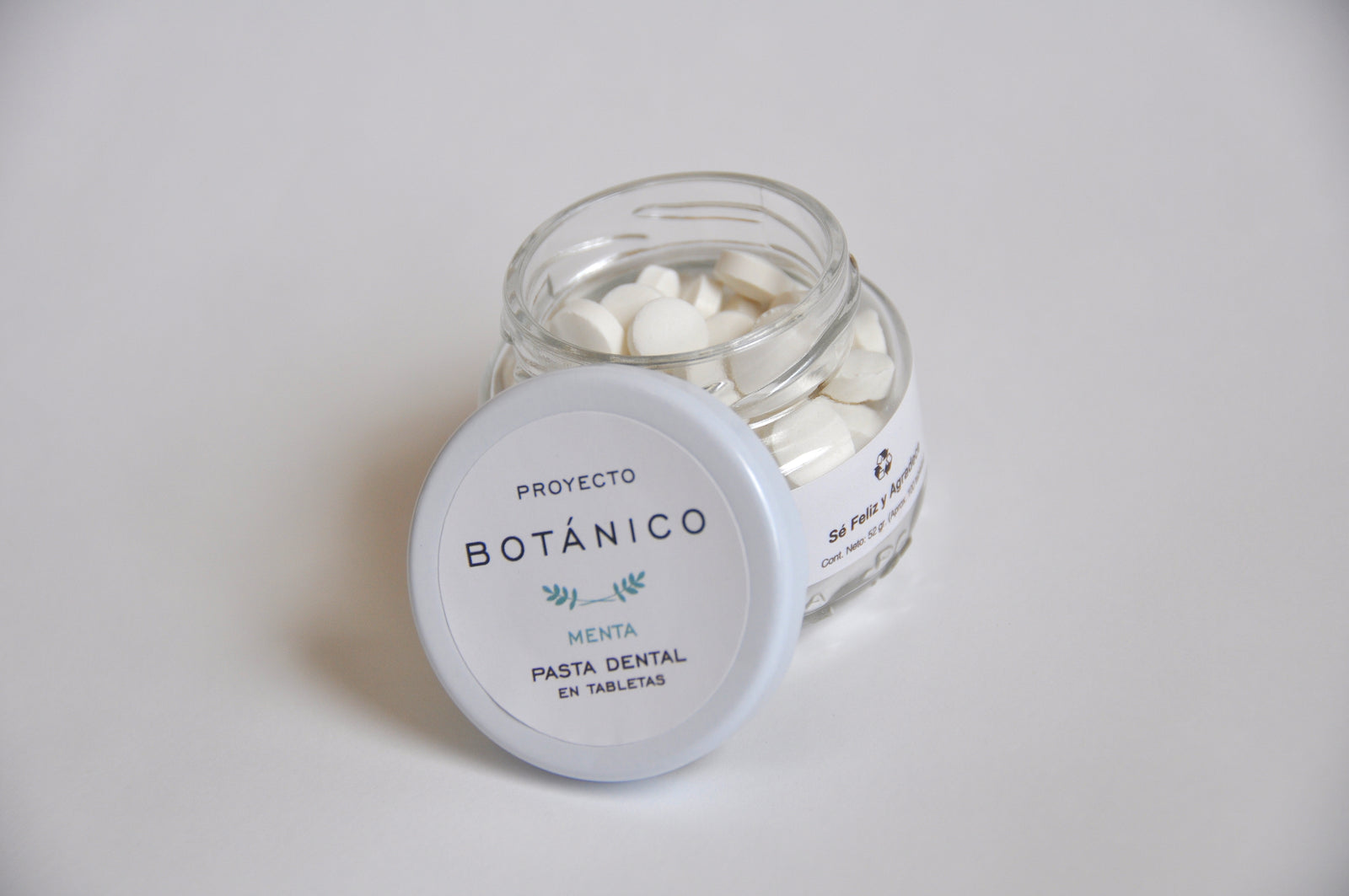 Pasta dental tabletas menta 52 gr