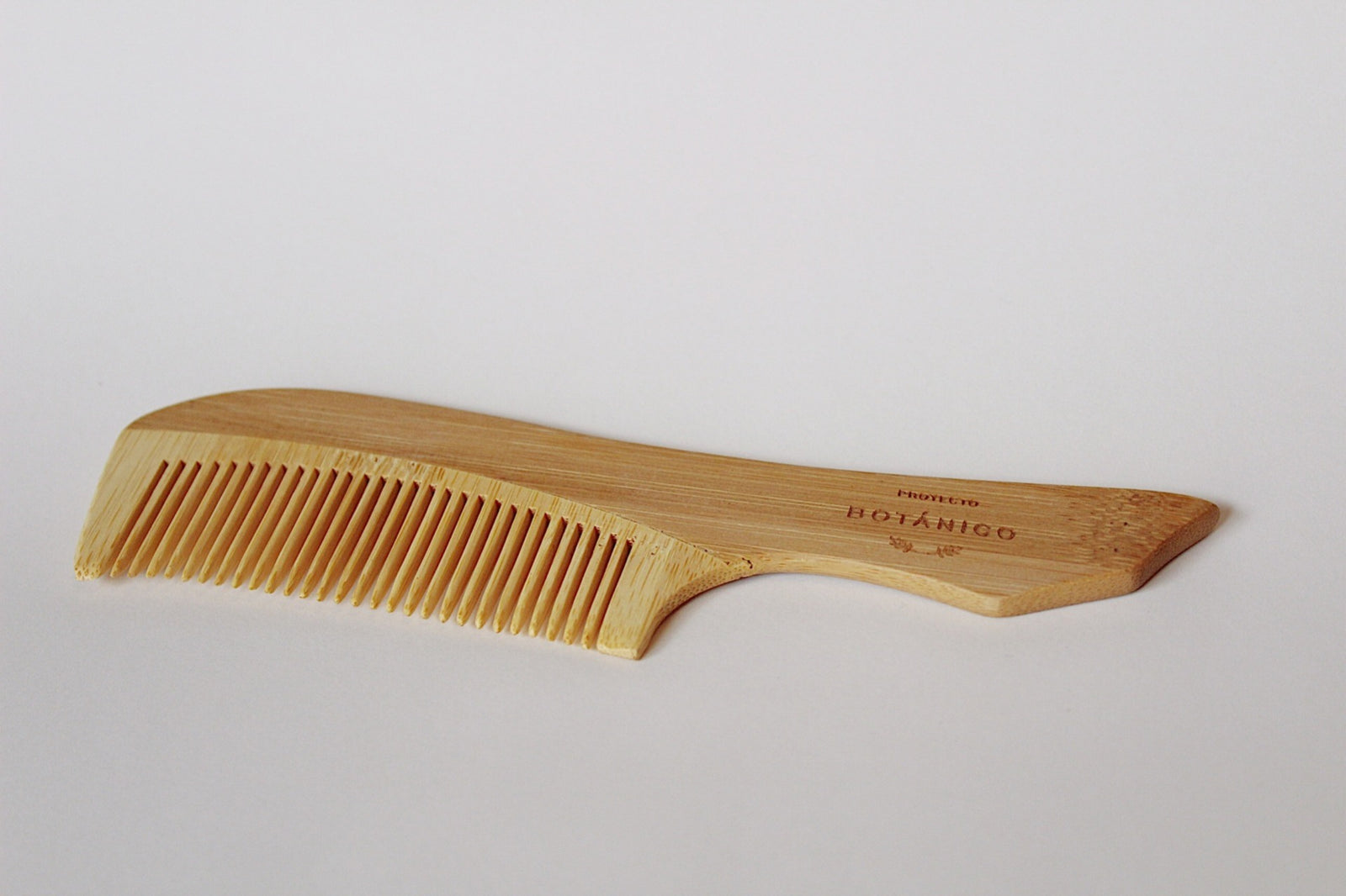 Peine para cabello de bambú