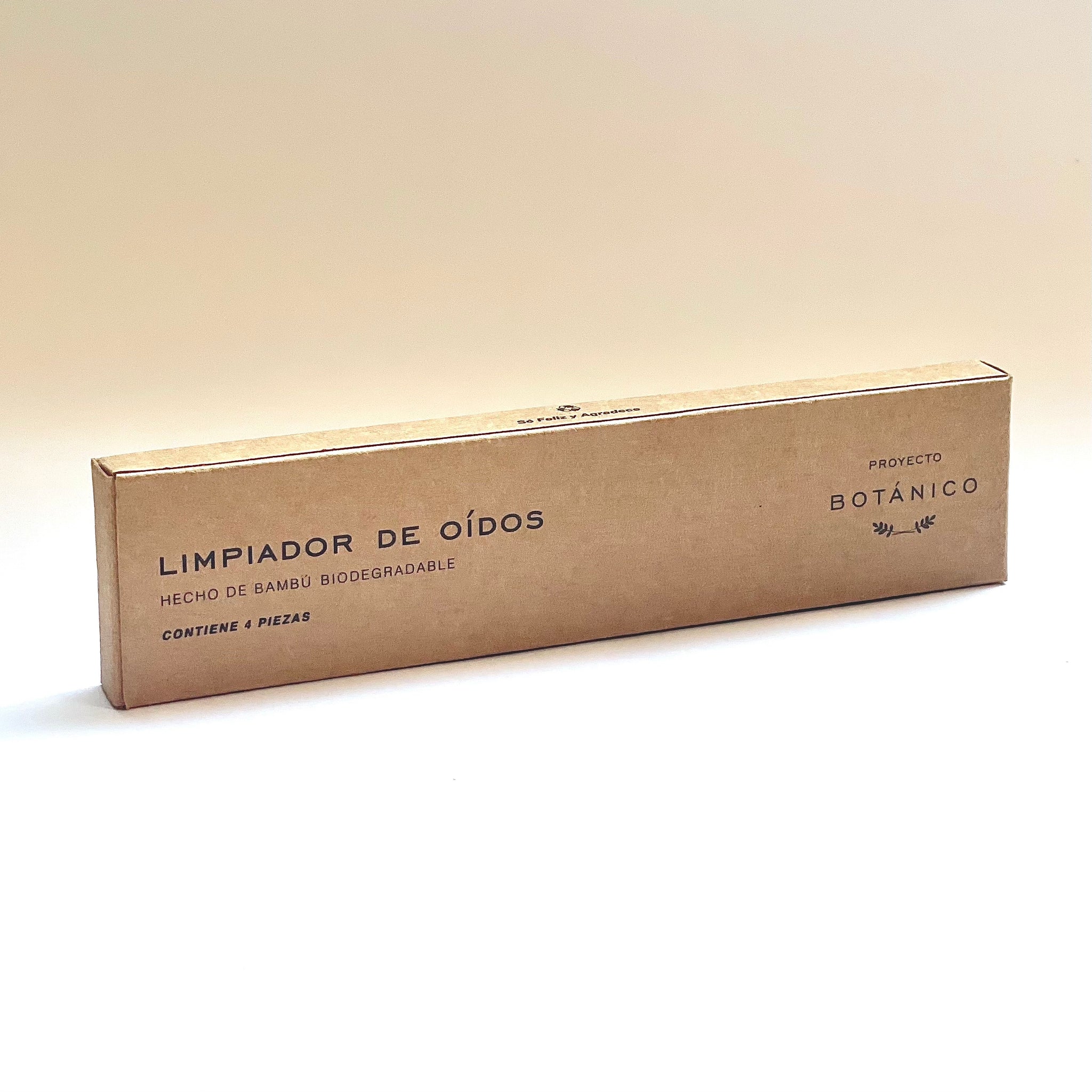 Limpiador de oídos de bambú