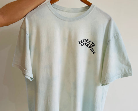 T-shirt "Respeta el planeta" Tie dye