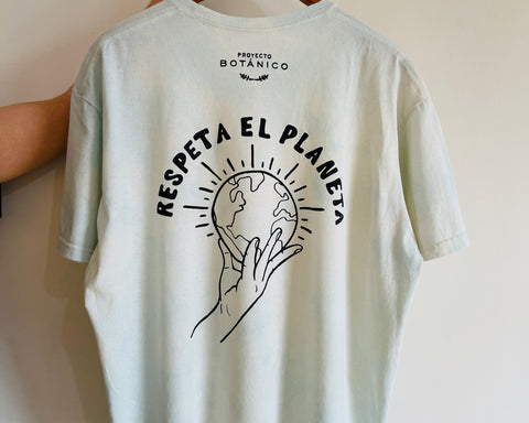 T-shirt "Respeta el planeta"