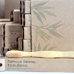 Cepillo dental de bambú ADULTO (25 piezas)
