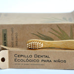 Cepillo dental de bambú NIÑOS (12 piezas)