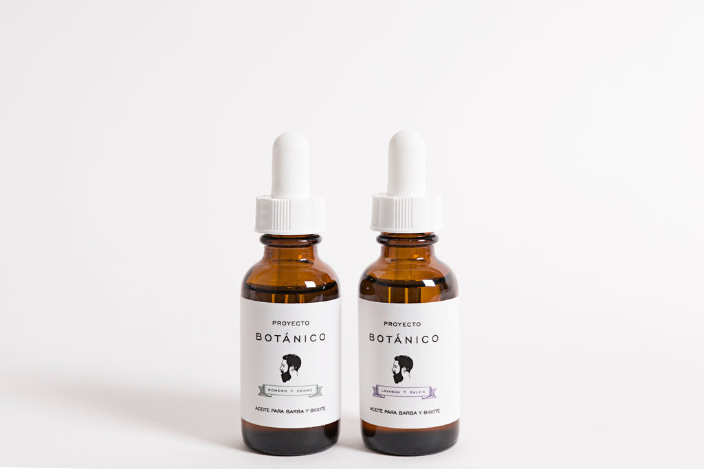 Aceite barba y bigote lavanda y salvia 30 ml